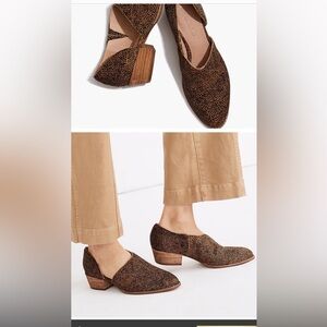 Madewell Lucie Shoe Spotted Calf Hair 6.5